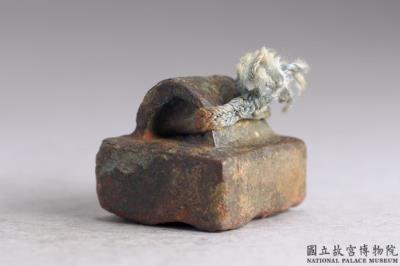 图片[2]-Bronze seal cast with “Pang Tu siyin”, Han dynasty (206 BCE-220 CE)-China Archive